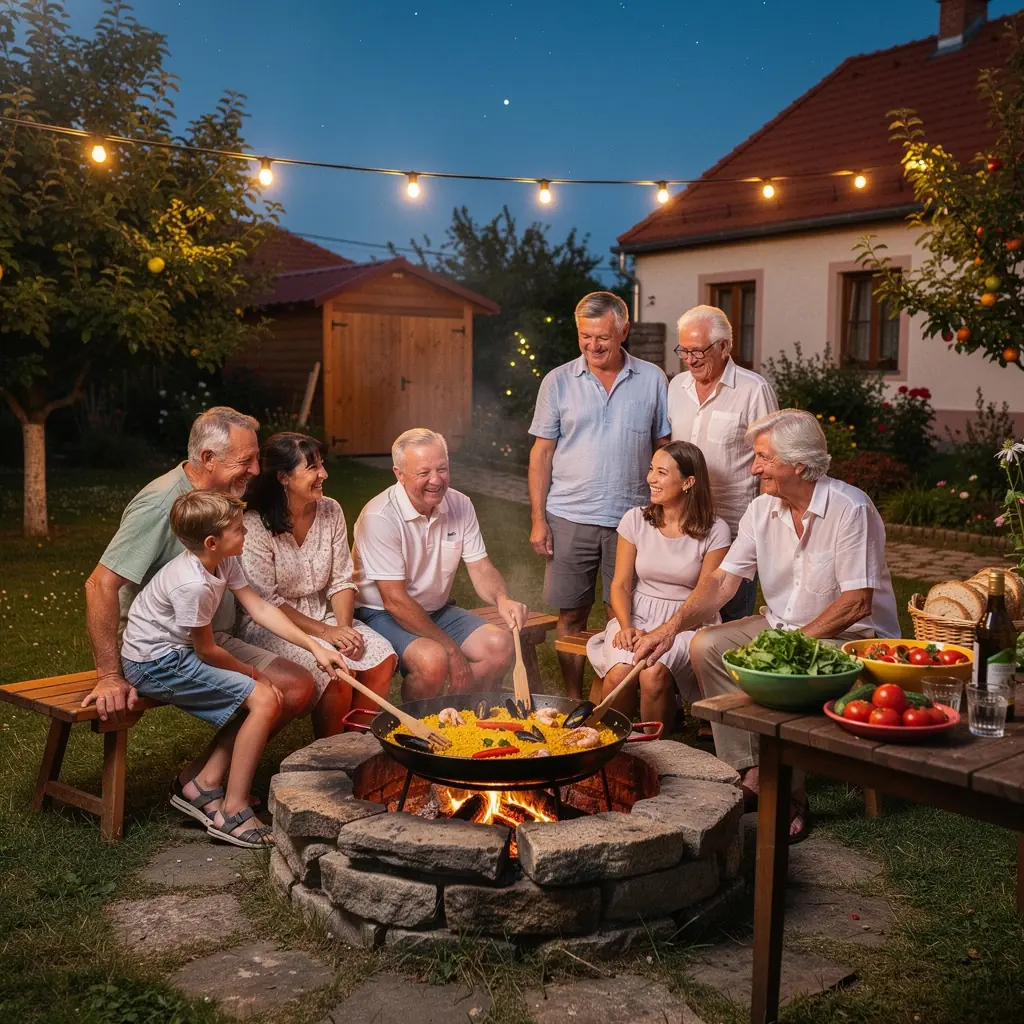 SnГ­mek lahodnГ©ho rizota s houbami a sГЅrem na stole.